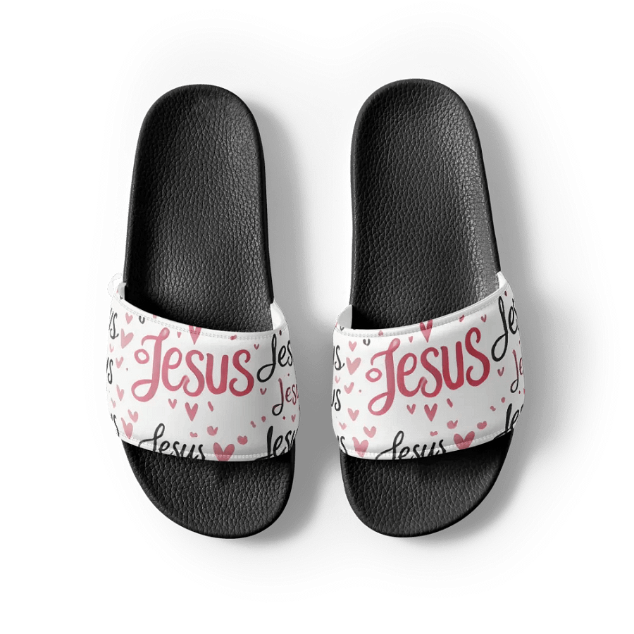 Jesus Divine Love Women's Slides product image (5)