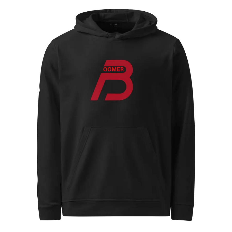 BOOMER Adidas Fleece Hoodie-Red product image (1)