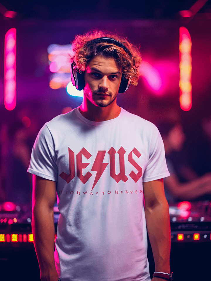 Jesus Highway To Heaven Spiritual Christian T-Shirt product image (2)