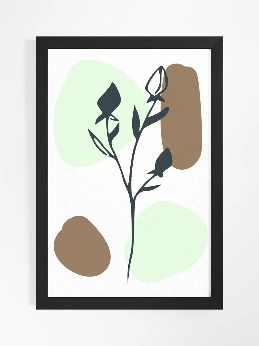 Minimalist Botanical Bliss Framed Poster product image (5)