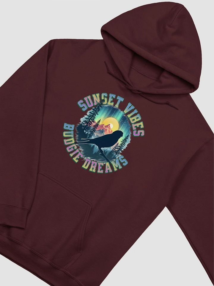 Sunset Vibes Budgie Dreams Dreamy Hoodie product image (10)