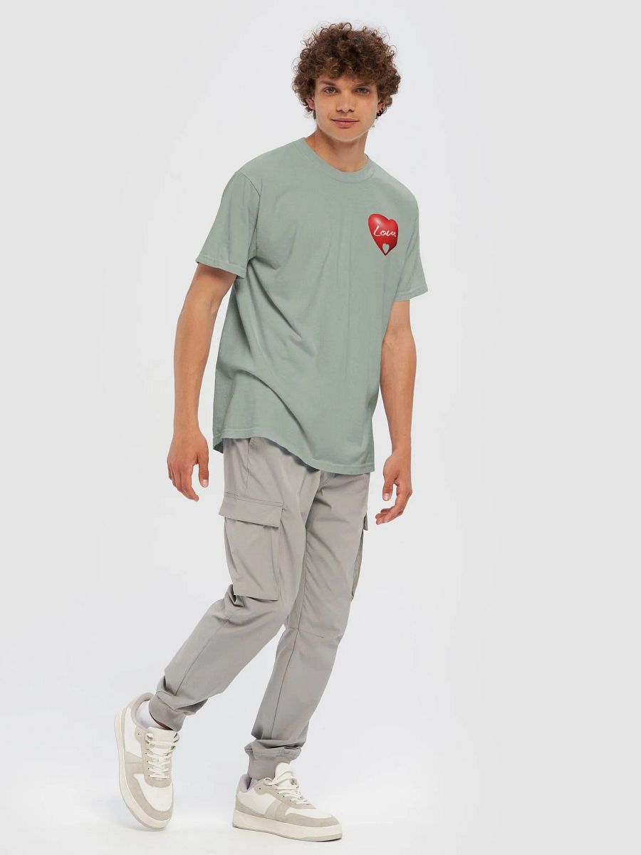Love in a 3D Heart T-Shirt (Small Design) product image (5)