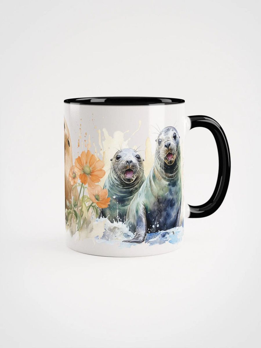 Seal Serenade Accent Mug product image (1)
