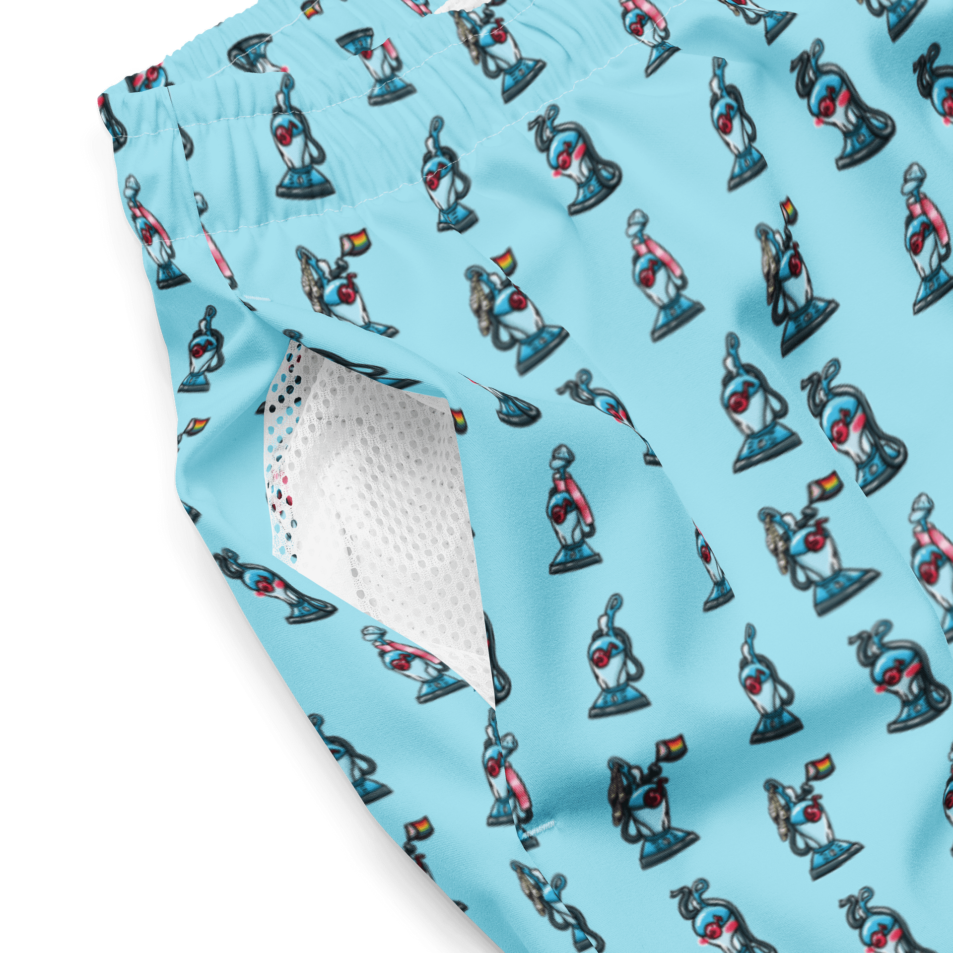Vaccy All Over Swim Trunks product image (4)