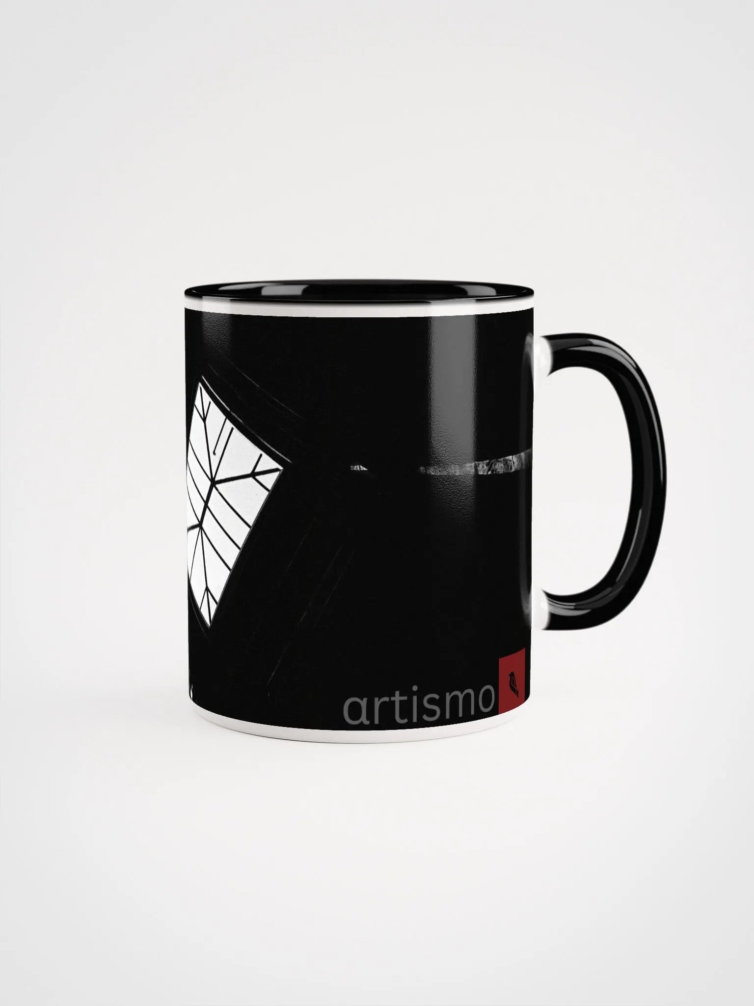 (ORIGINAL 35MM FILM) LUMINA GEOMETRIC WINDOW CERAMIC MUG product image (1)