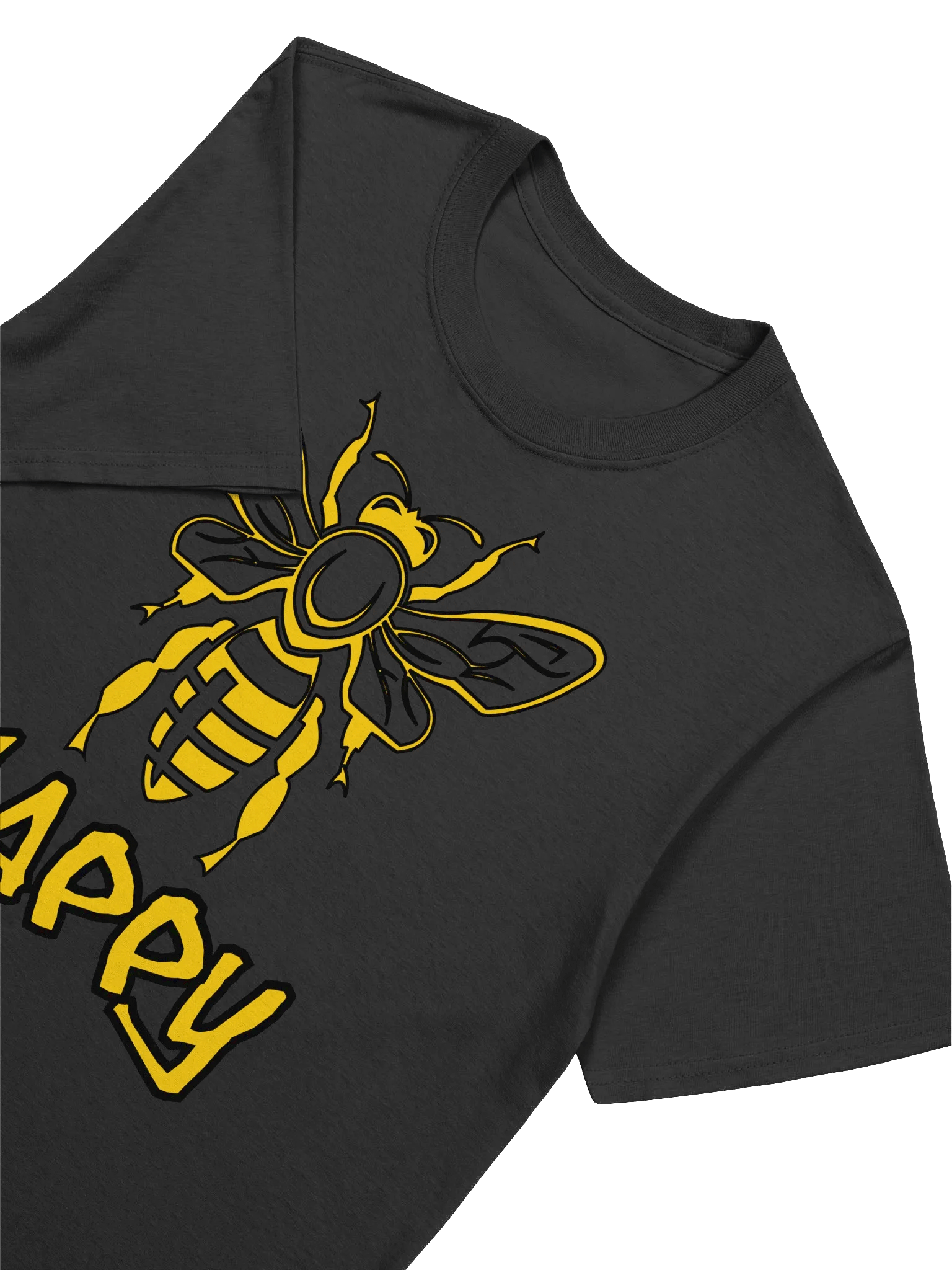 Happy Bee-Stylized Bee with Positive Message T-Shirt product image (20)
