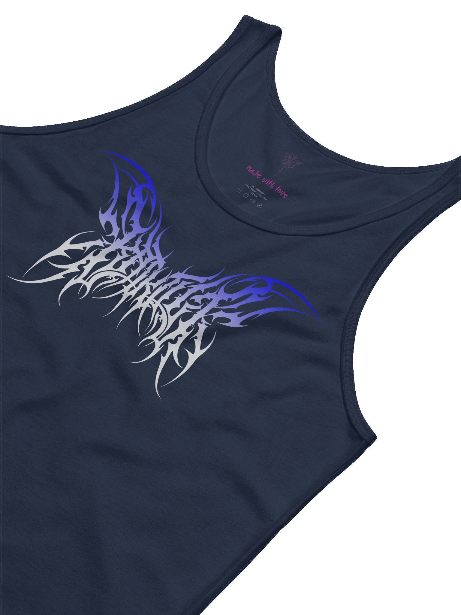 Kat Kult Tank (Blue & White Logo) product image (7)