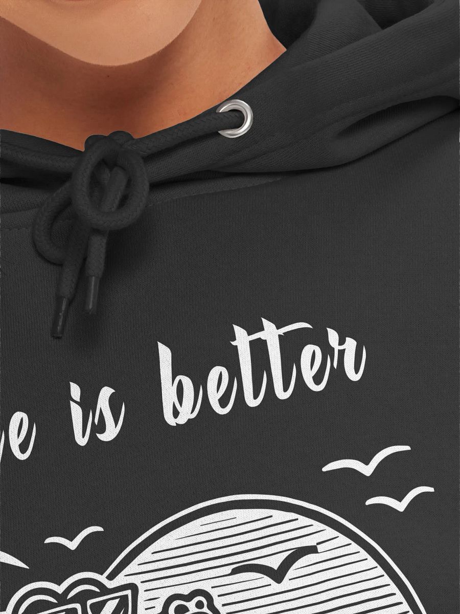 Vintage Crocodile Beach T-Shirt – Life is Better RelaxedPremium Hoodie product image (7)