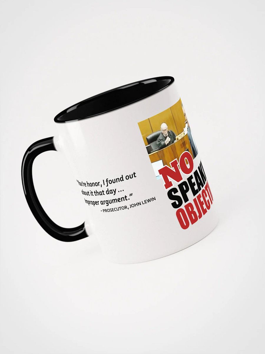 NO SPEAKING OBJECTIONS mug with Quotes A$AP Rocky Trial product image (11)