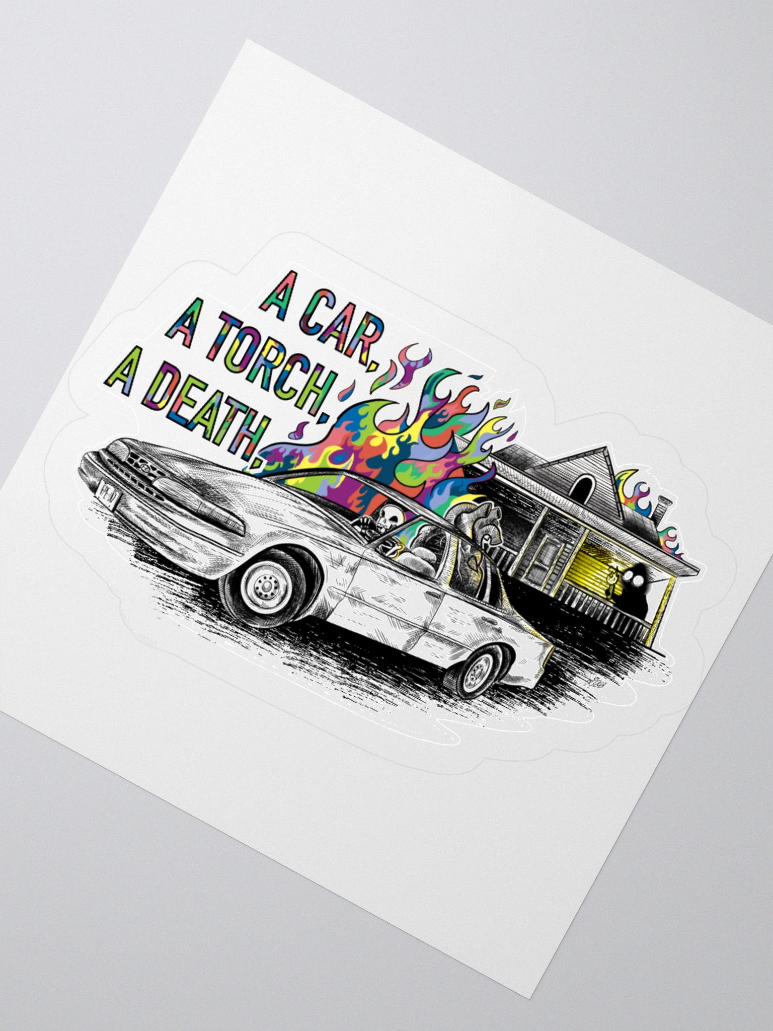 twenty one pilots - A Car, A Torch. A Death Sticker product image (5)