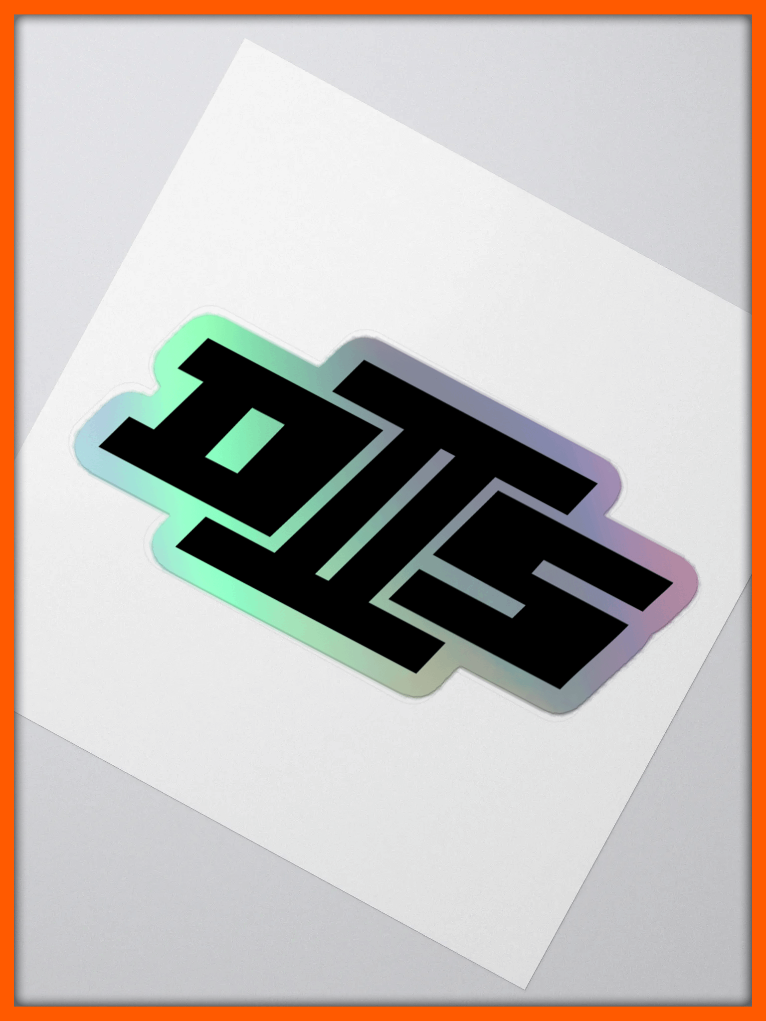 D2S "Coal" Sticker product image (2)