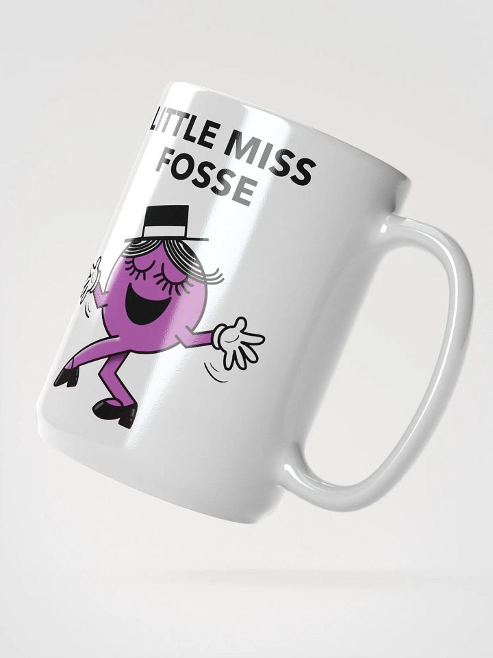 Little Miss Fosse Mug – Black Glossy Funny Theatre Meme Cup product image (2)