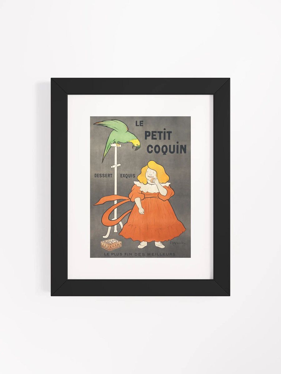 'Le Petit Coquin' Framed Matte Poster product image (4)