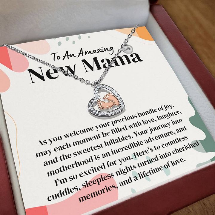 New Mama Baby Feet Necklace - Lifetime Of Love product image (2)