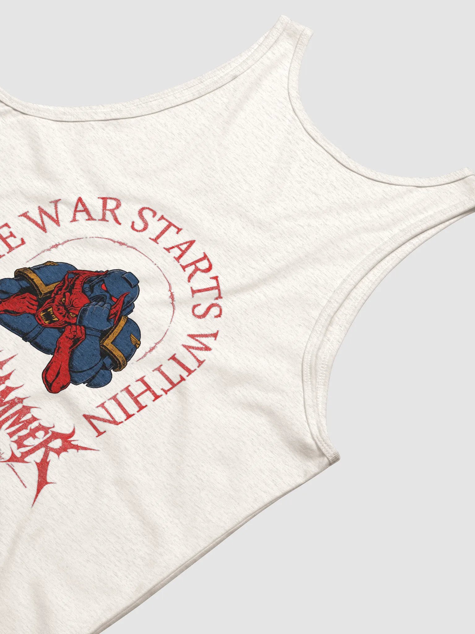 WAR WITHIN DELUXE MENS GYM TANK - LIGHT product image (5)