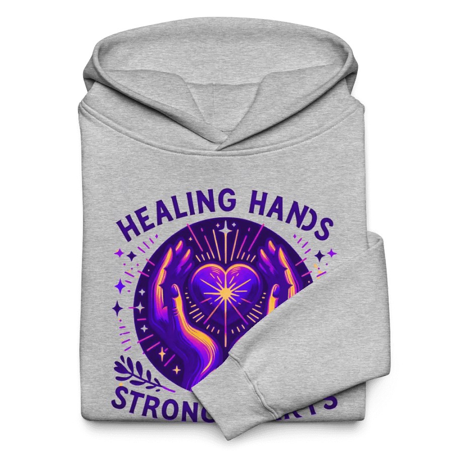 Radiant Healing Hands Unisex Hoodie product image (10)