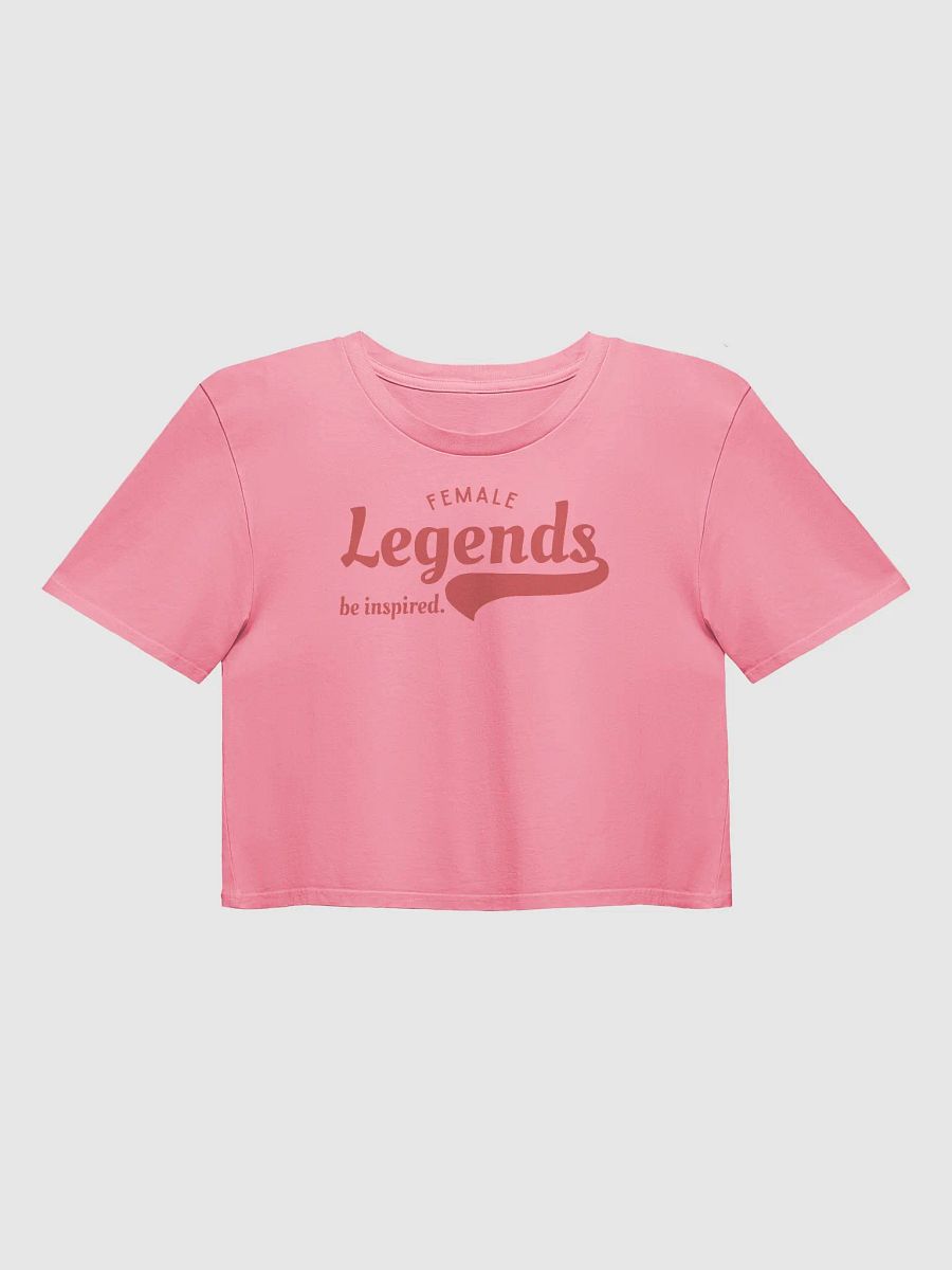 Female Legends Cropped Tee. product image (2)