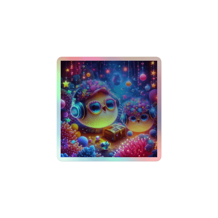 Enchanted Coral Melody Sticker Set product image (1)