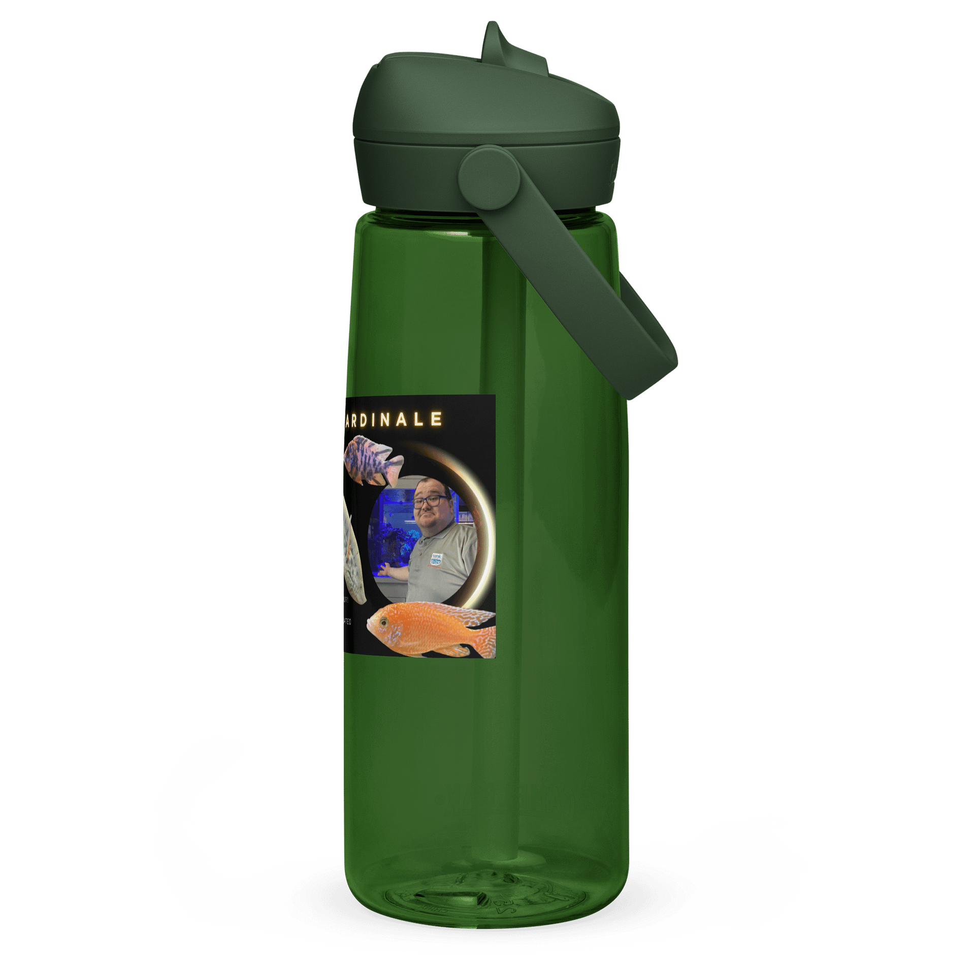 Neighborhood Fish Guy Water Bottle - Aqua Alex Edition product image (2)
