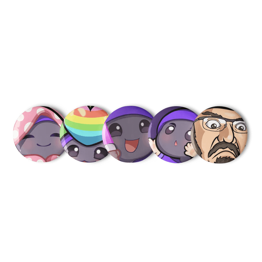Emote Pin Set 1 product image (4)