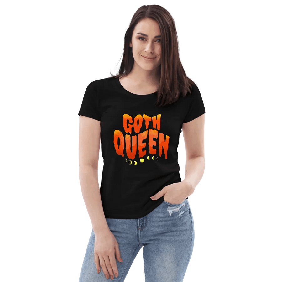 Goth Queen: Women's Fitted Eco Tee product image (1)