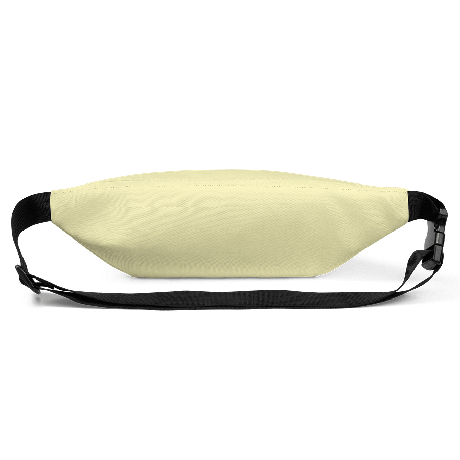 Pale Yellow Solid Color Fanny Pack (Waist Bag) product image (3)