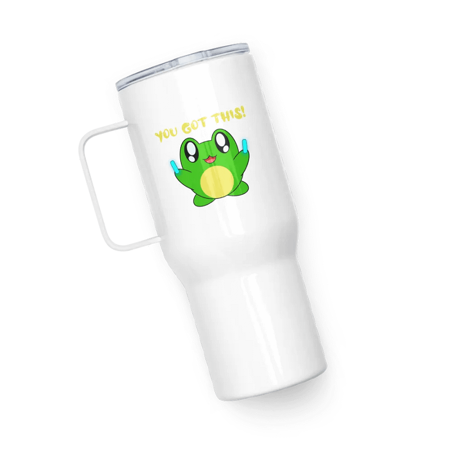 Motivational Frog Travel Mug! product image (5)