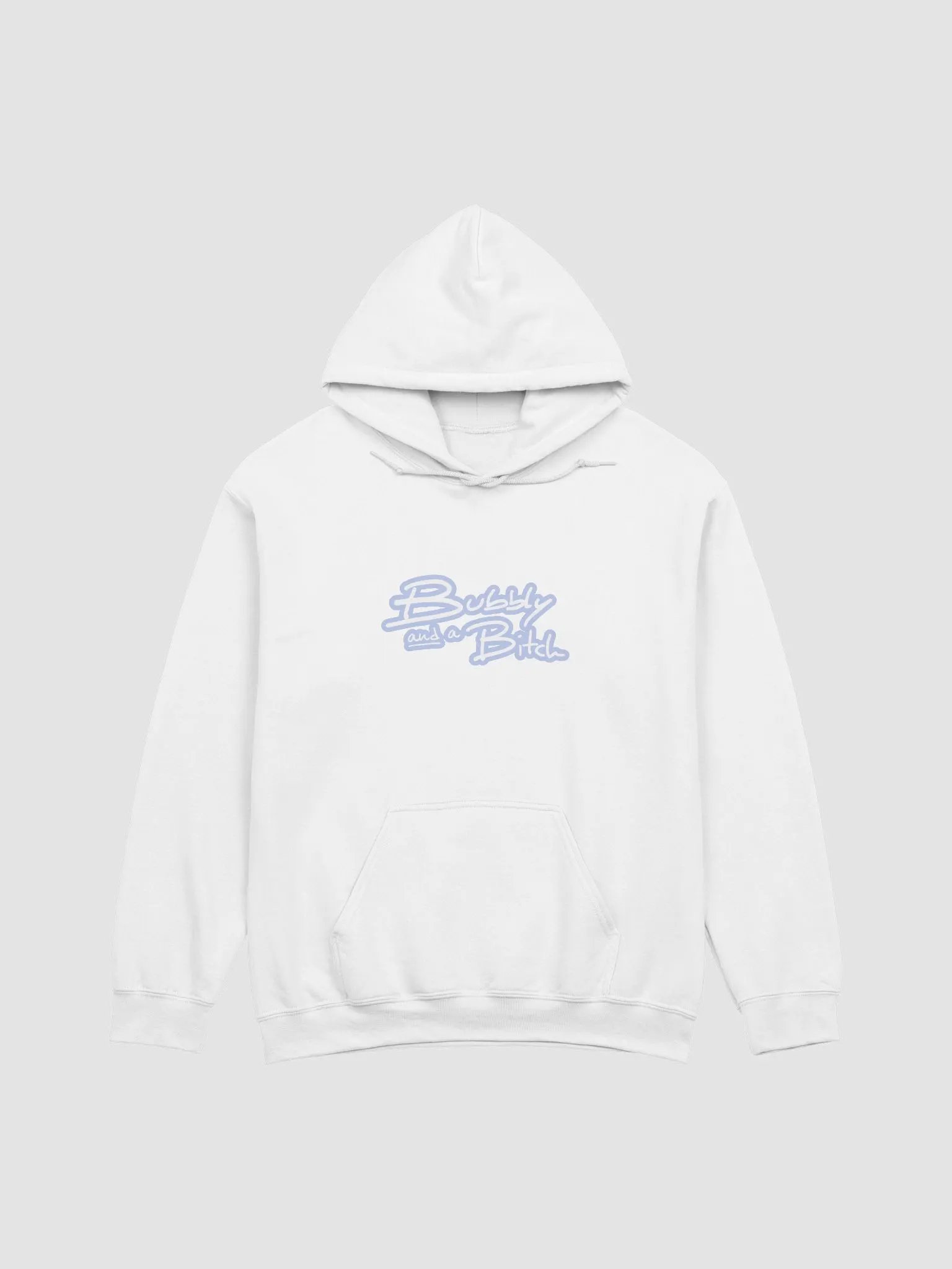 Bubbly and a B*tch (lined design, #BDCAEF) classic hoodie product image (62)