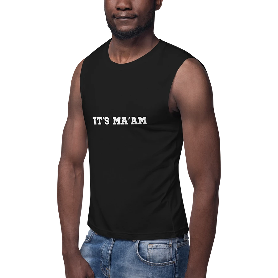 IT'S MA'AM UNISEX MUSCLE TEE product image (7)