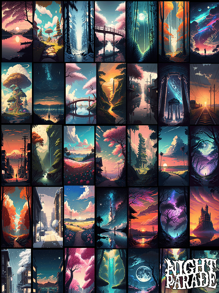 NightParade's Deluxe Scenery iPhone & Android 150 Wallpaper Pack product image (2)