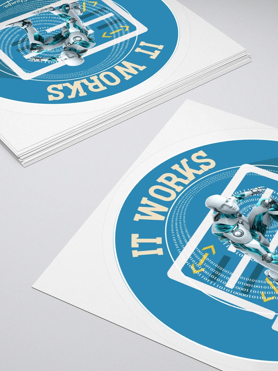 Techy Robo Sticker product image (16)