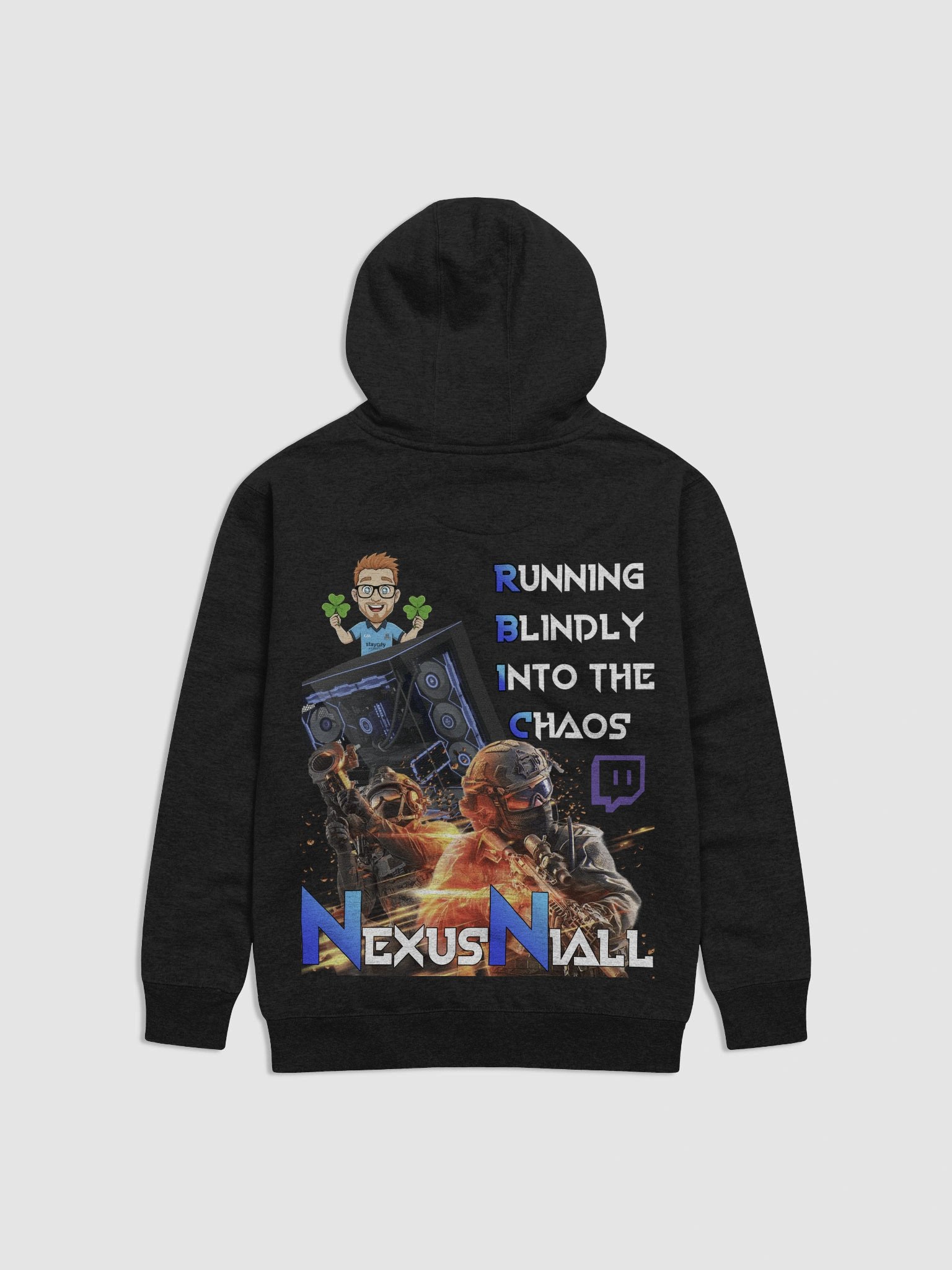 Running into the Chaos Hoodie product image (5)