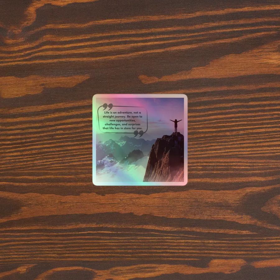 Life Adventure Holographic Sticker Set product image (5)