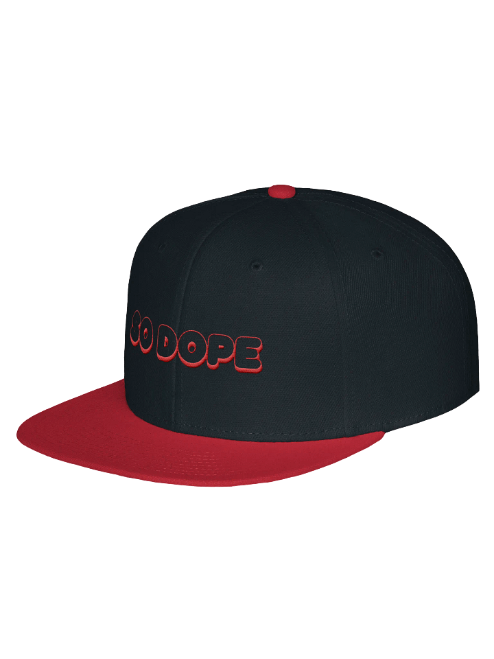 SO DOPE (Black & Red) SNAPBACK product image (2)