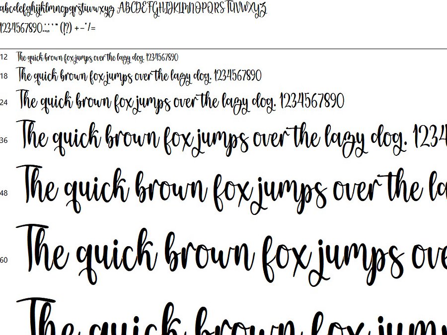 Blue Sapphire | Handwritten Font product image (2)