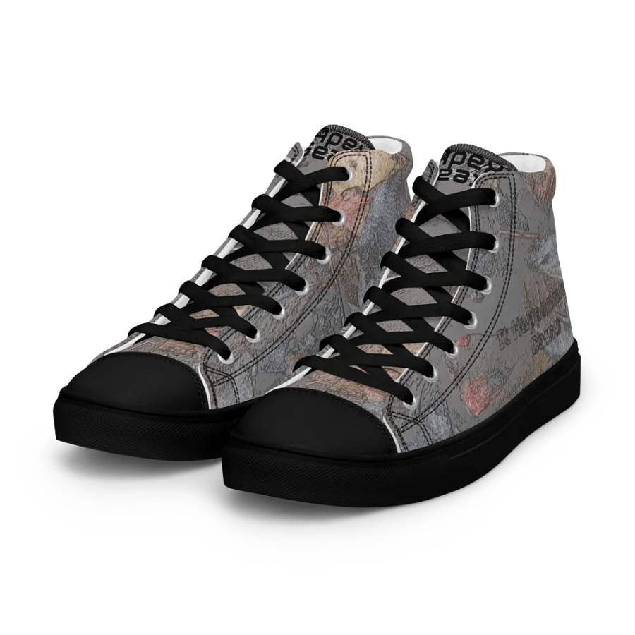 Men's High Top Canvas Shoes - MossyOak - It Happennnns Camo product image (7)