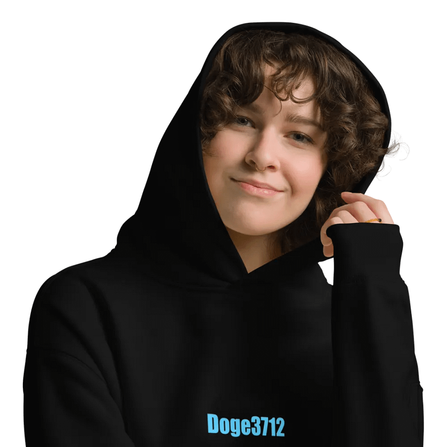 Doge3712 Hoodie mit schrift backprint product image (9)