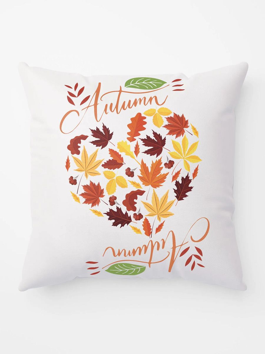 Autumn Leaf Heart Pillow product image (9)