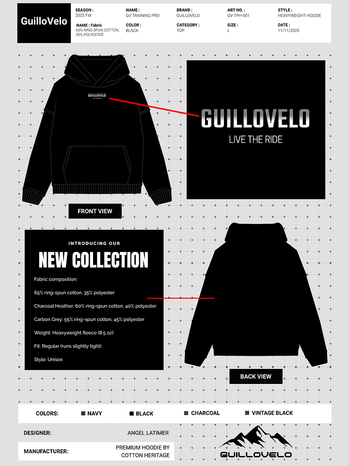 GV TRAINING PRO HOODIE product image (2)