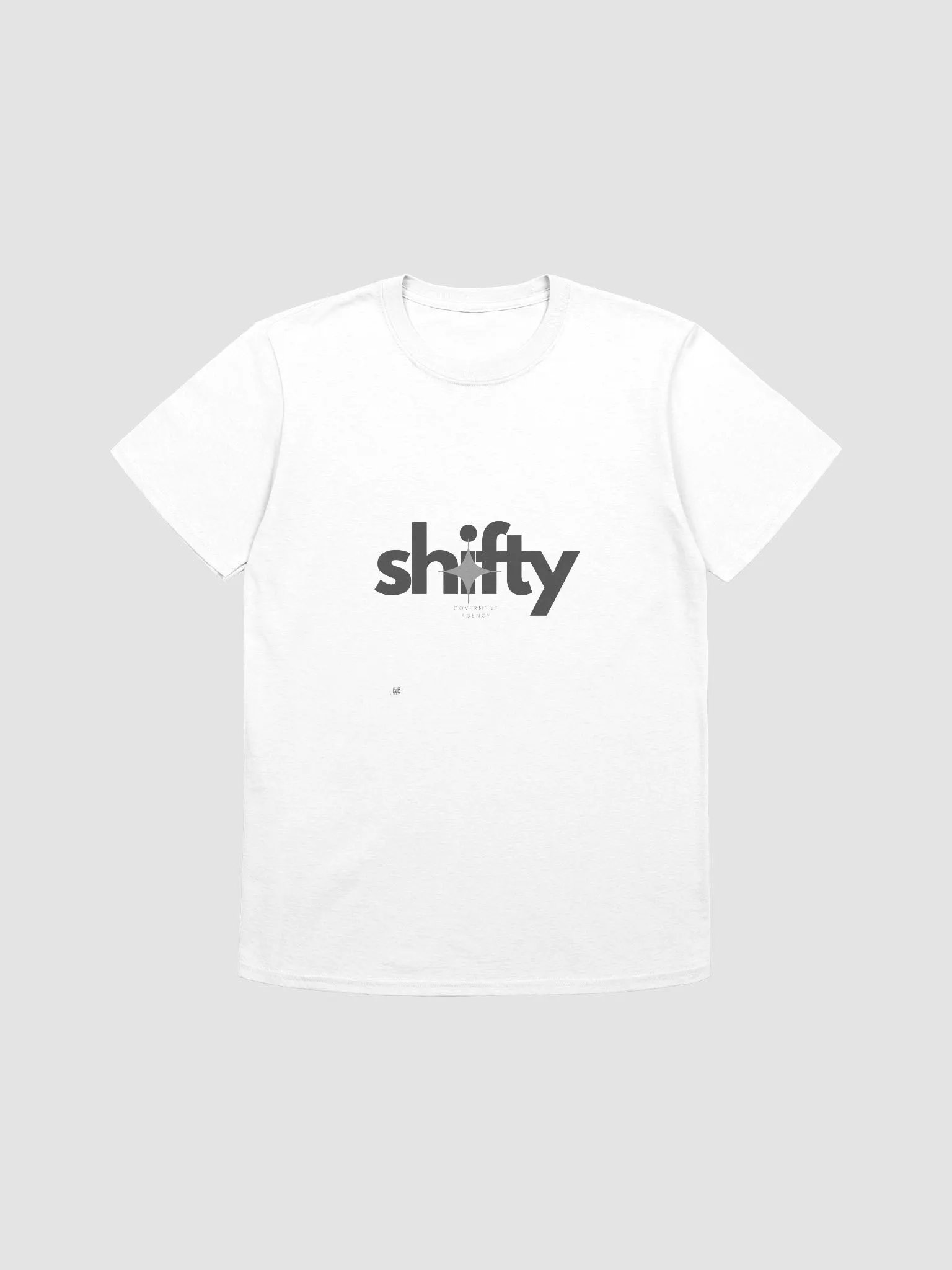 Shifty Government Agency Graphic Tee – Mysterious Minimalist Streetwear product image (5)