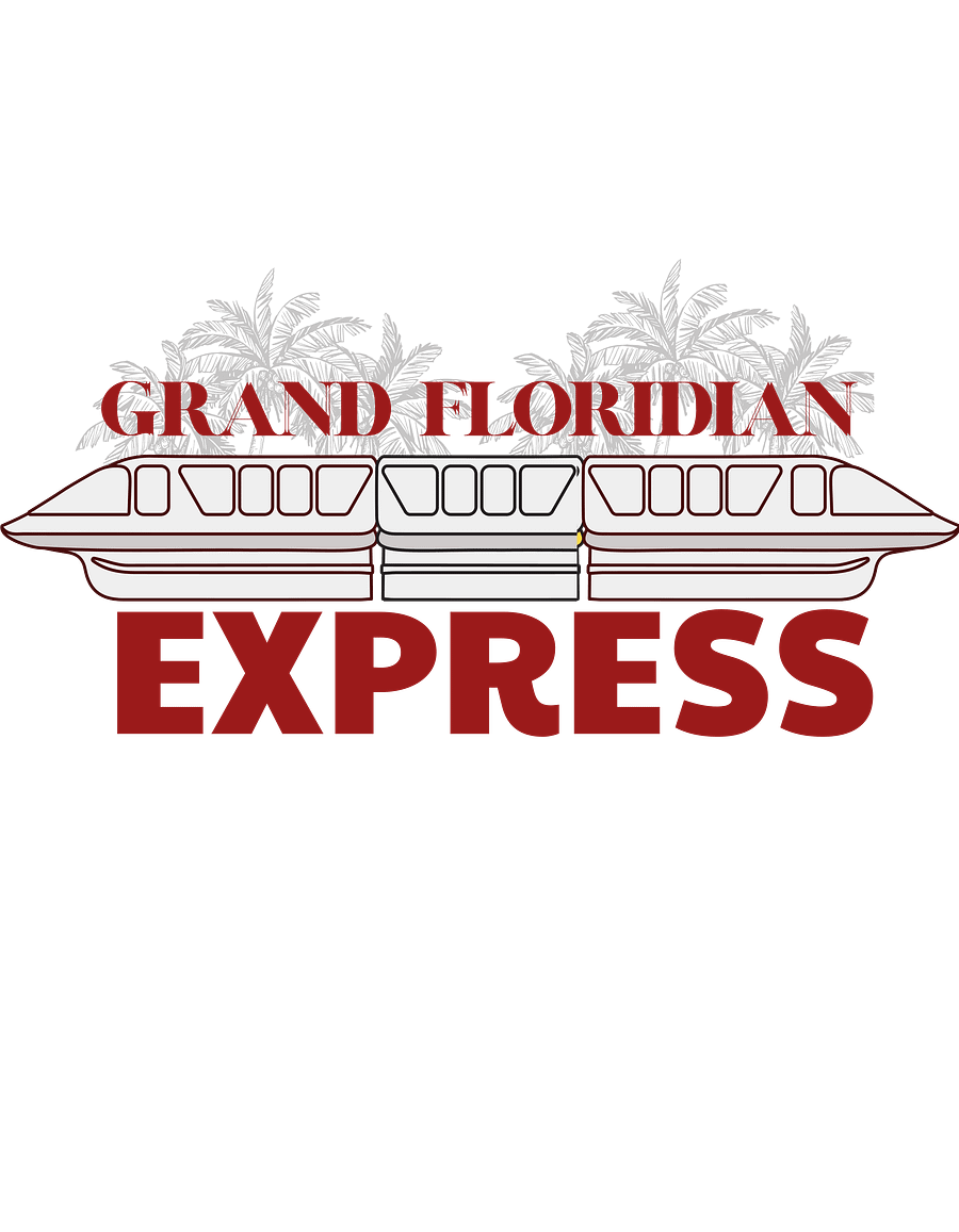 Grand Floridian Express Crop Hoodie – Disney World Resort Collection Peach product image (5)