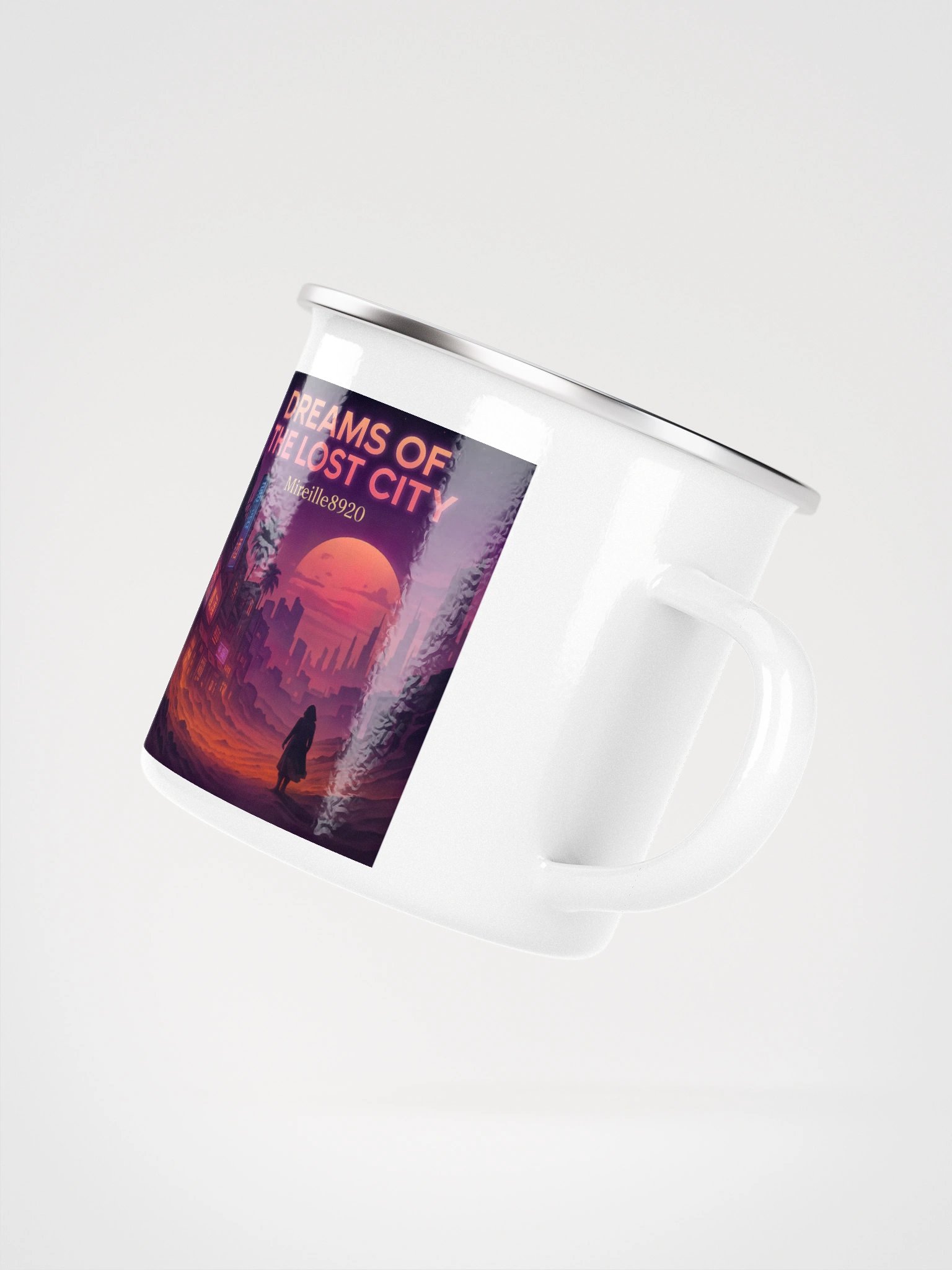 Dreams of the Lost City Enamel Mug product image (3)