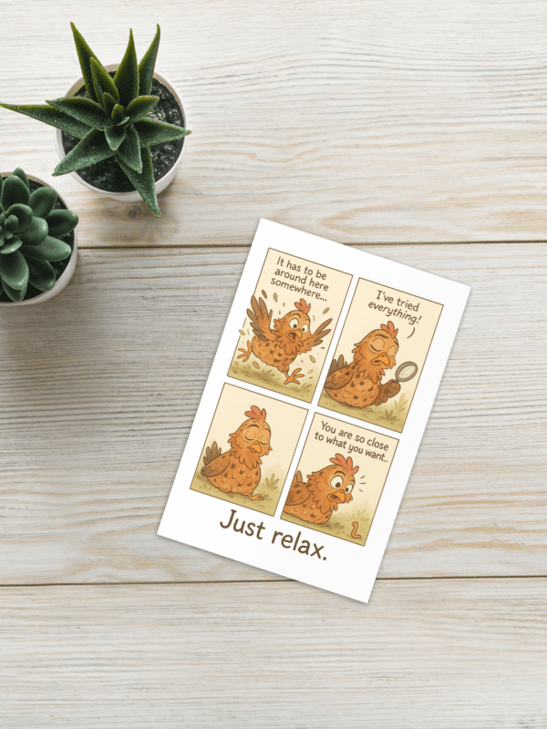 Just Relax - Card product image (2)