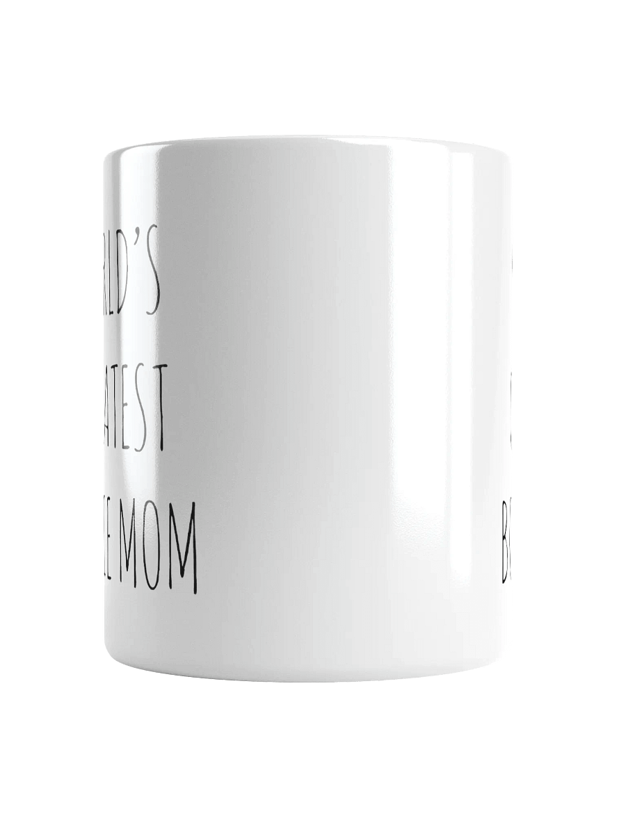 World's Greatest Bostie Mom Minimalist Rustic Chic Mug product image (6)