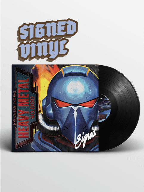 Signed Vinyl - 40K Heavy Metal || PREORDER product image (1)