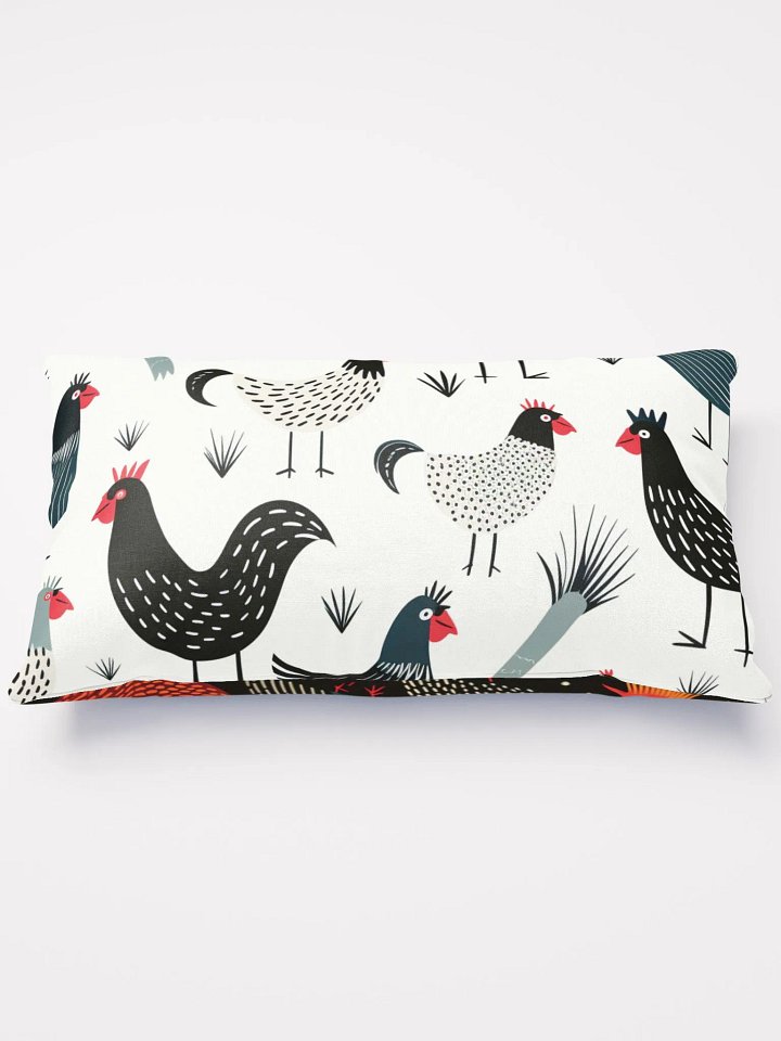 Dashed Chicken Pillow - Duo Design product image (2)