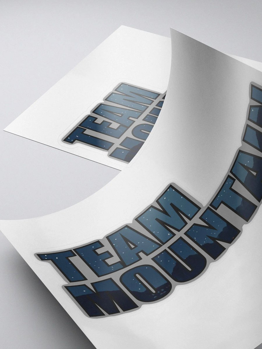 Team Mountain Sticker product image (4)