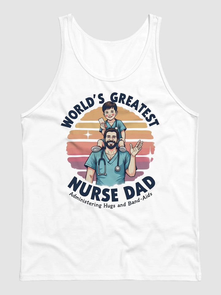 World's Greatest Nurse Dad Tank product image (1)