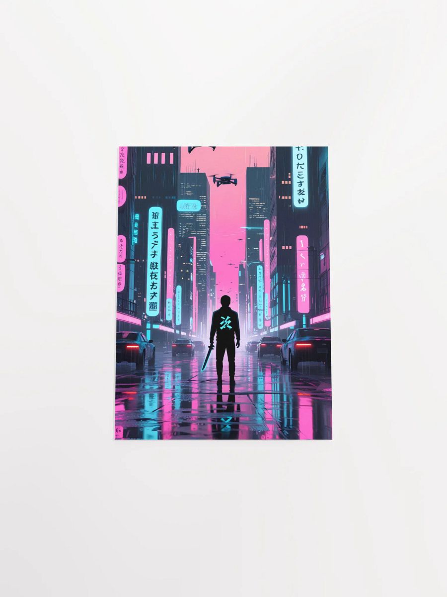 Neon Samurai Poster product image (4)