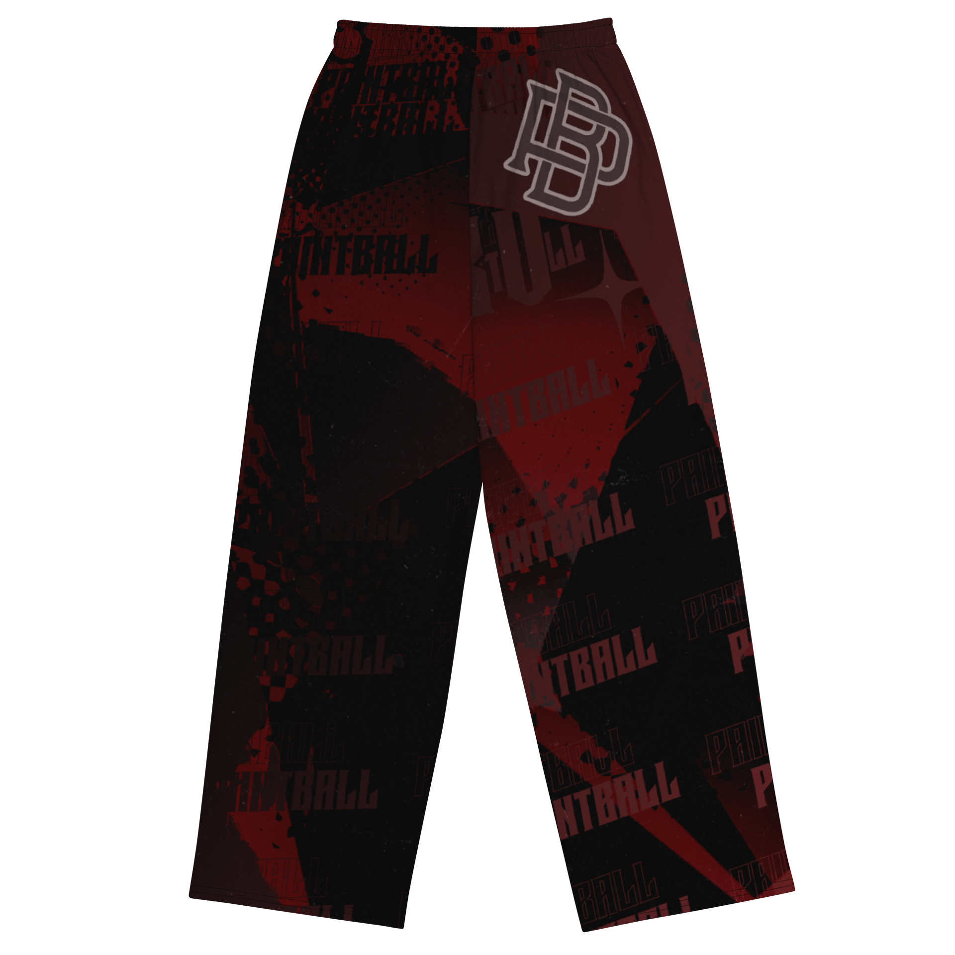 Grind and prosper pants, red and black product image (2)